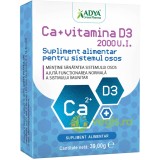 Calciu + Vitamina D3 2000 U.I 30cpr