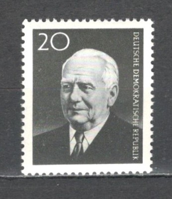 D.D.R.1960 Moartea presedintelui W.Pieck SD.87 foto