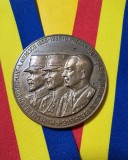 SV * Medalia MARESALI AI ARMATEI ROMANE * A. AVERESCU - C. PREZN - I. ANTONESCU * SNR - CCA 25 ANI 1976 - 1991 / EROARE XV Ani ! ! !