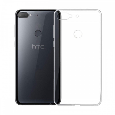 Husa Pentru HTC Desire 12 Plus - Luxury Slim Case TSS, Transparent foto