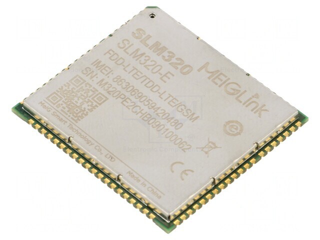 Modul LTE 10Mbps/5Mbps 32x29x2.4mm