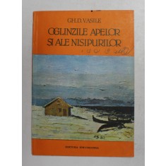 OGLINZILE APELOR SI ALE NISIPURILOR de GH.D. VASILE , ilustratii de BENONE SUVAILA , POVESTIRI , 1985 * PREZINTA INSEMNARI