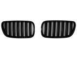 Grila masca fata fata BMW X3 (E83), 2007-11.2010, partea stanga, type M-Performance; negru, negru lucios; Tuning,