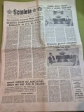 ziarul scanteia 3 septembrie 1988 - intalnirea lui ceausescu cu yasser arafat,unitati turistice din jud. timis