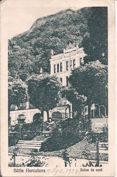 Carte postala circulata in 19 septembrie 1924