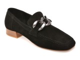Cumpara ieftin Mocasini GOLD DEER negri, 4534023, din piele intoarsa