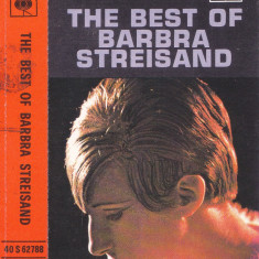 Caseta audio: The Best of Barbra Streisand ( originala CBS, stare f. buna )