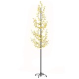 Cumpara ieftin Copac cu flori de cires cu LED, 368 LED-uri alb calde, 300 cm