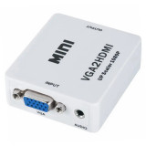 Adaptor VGA+Audio (In) - HDMI (Out), Oem