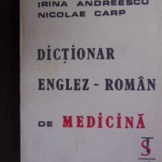 Dictionar englez-roman de medicina Ligia Carp