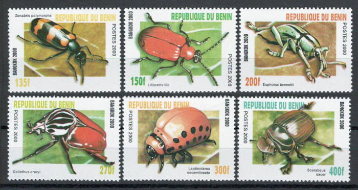 Benin 2000 Mi 1232 A/F MNH - Gandaci, insecte