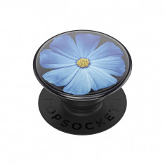 Suport Selfie Pentru Telefon Popsockets PopGrip Original Blooming Blue Gloss