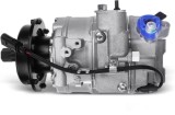 Compresor AC nou Vw Phaeton 03-, Touareg 02-10, Transporter T5 03-16, motor: 5.0 TDI, tip Denso: 7SEU, Valeo, 3D0820805B; 3D0820805E