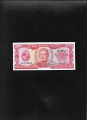 Uruguay 100 pesos 1967 seria42026203 unc foto