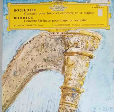 Disc vinil, LP. Concerto Pour Harpe Et Orchestre En Ut Majeur. Concerto-Serenade Pour Harpe Orchestre-Boieldieu, foto