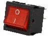 Intrerupator OFF-ON, 2 pozitii, DPST, {{Producator}} - RSSM2014C3RD