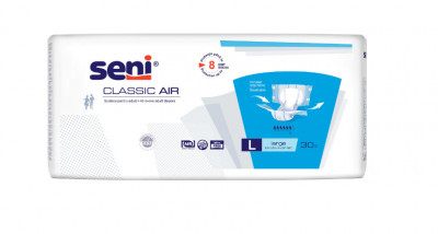 Scutece pentru adulti Seni Classic Air Large, 30 buc foto