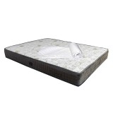 Set Saltea ortopedica, cu arcuri, Roza Super Lux Ortopedic 160x200x25cm, fermitate mediu spre tare, plasa de arcuri Bonell, fara vara-iarna, banda de