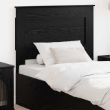 vidaXL Tăblie cap cu headboard Stejar Negru 100 cm Lemn compozit 887474