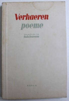 POEME de EMILE VERHAEREN 1960 foto