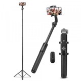 Selfie Stick Bluetooth Spigen S560W, Universal, Negru AMP05813