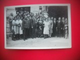 HOPCT 383 T GRUP -MILITAR -FAMILIE--FOTOGRAFIE VECHE TIP CP