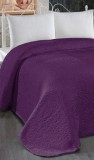 Cumpara ieftin Pătură pentru pat dublu 210x240cm, acril, Serra Mov