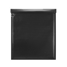 Techsuit - RFID Anti-Theft Bag (AF4) - for Tablets, Fireproof, Waterproof, EMF Blocker, 33x26cm - Black