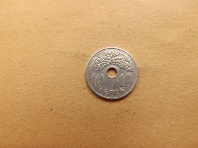 Grecia 10 Lepta 1954 foto
