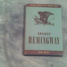 Ernest Hemingway-Earl Rovit