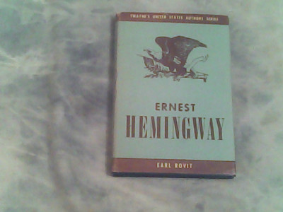 Ernest Hemingway-Earl Rovit foto
