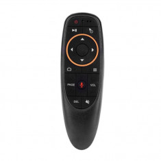 Telecomanda Air Mouse G10 pentru Smart TV, Gonga Negru
