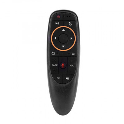 Telecomanda Air Mouse G10 pentru Smart TV, Gonga Negru foto
