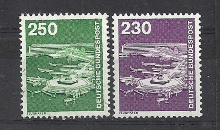 GERMANIA 1978/82 &ndash; AEROPORTUL FRANKFURT, TIMBRE MNH, SD199