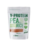 Pudra proteica V Protein cu alune de padure, 240g, Gold Nutrition