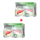 Pachet Hepanox Protect Detox 30 + 30 capsule, Cosmopharm