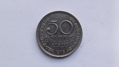 Sri Lanka -50 cenți 1978-UNC foto