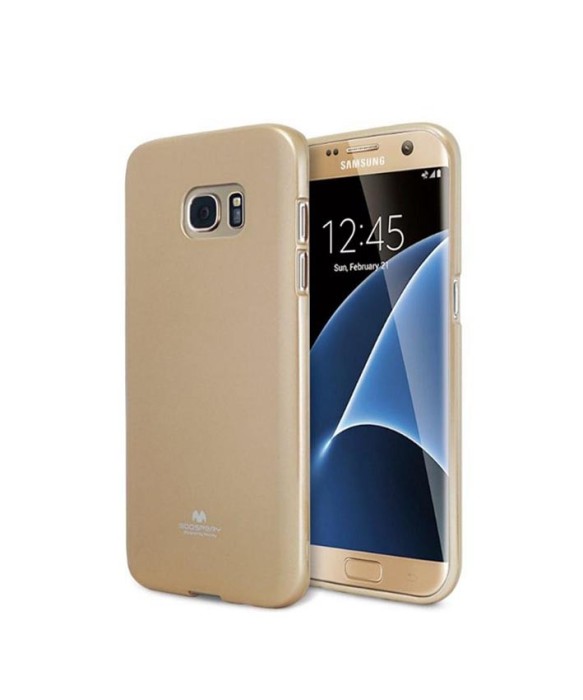 Husa Silicon Samsung S7 Jelly Mercury Auriu