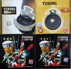4 CD -uri cu muzică Rom&acirc;nească , Compilații Tuborg
