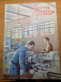 Stiinta si tehnica pentru tineret februarie 1950-articol avionul,strungul