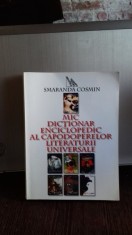 MIC DICTIONAR ENCICLOPEDIC AL CAPODOPERELOR LITERATURII UNIVERSALE - SMARANDA COSMIN foto