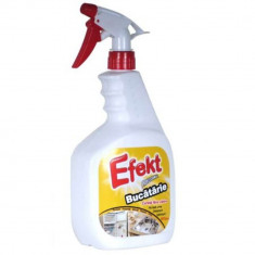 Solutie Spray Efekt pentru Bucatarie, Cantitate 1L, Detergent cu Pulverizator pentru Multi Suprafete, Detergent pentru Bucatarie, Solutie pentru Multi