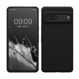 Husa kwmobile pentru Google Pixel 7, Silicon, Negru, 59451.01, Carcasa