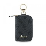 Husa Accesorii Guess 4G Triangle, Neagra