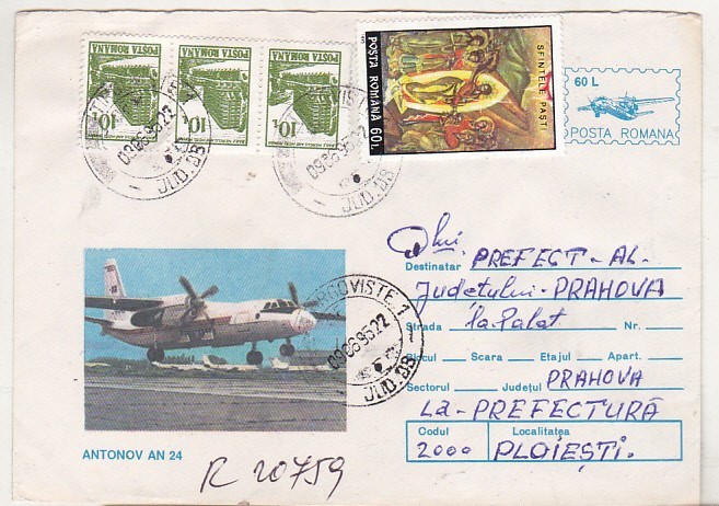 bnk ip Aviatie - Antonev AN-24 - circulat - 118/94
