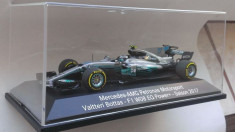 Macheta Mercedes F1 W08 2017 Valtteri Bottas - Formula 1 Minichamps 1/43 foto