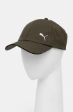 Puma sapca Essentials culoarea verde, neted, 023148