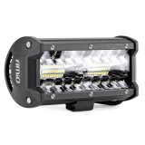 Proiector LED pentru Off-Road, ATV, SSV, cu doua fluxuri de lumina, culoare 6500K, 120W, tensiune 9 - 36V, dimensiuni 170 x 74 x, Amio