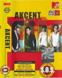 Casetă audio Akcent &lrm;&ndash; S.O.S. , originală, Casete audio, Dance