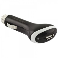 Adaptor bricheta auto USB, indicator LED, universal, Esperanza